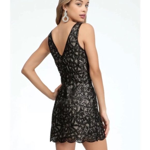 BEBE sequin dress - Picture 1 of 8